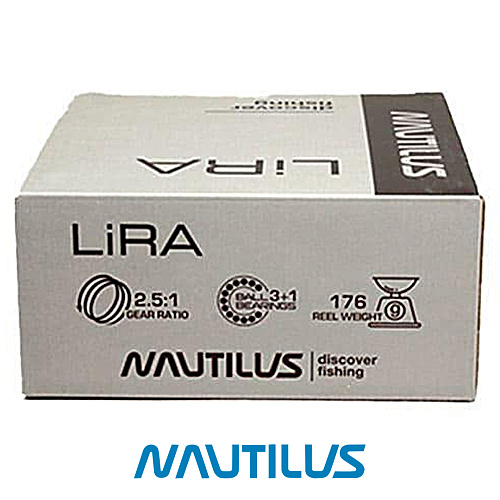 Катушка зимняя Nautilus Lira White 03