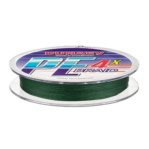 Шнур Dunaev Braid PE X4 Green 150m 002