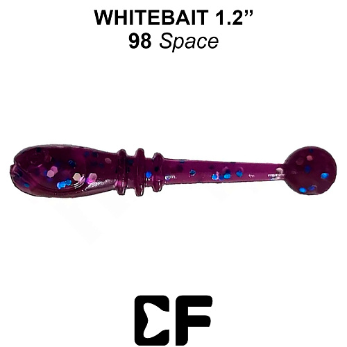 Слаг Crazy Fish Whitebait 1.2 98 0