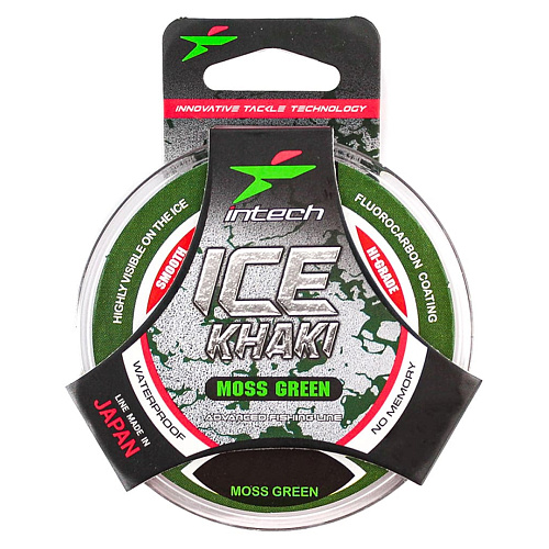 Леска Intech Ice Khaki Moss Green 50м 000 00