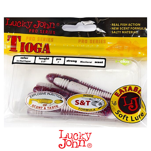 Виброхвост Lucky John Tioga 2.9 T68 1