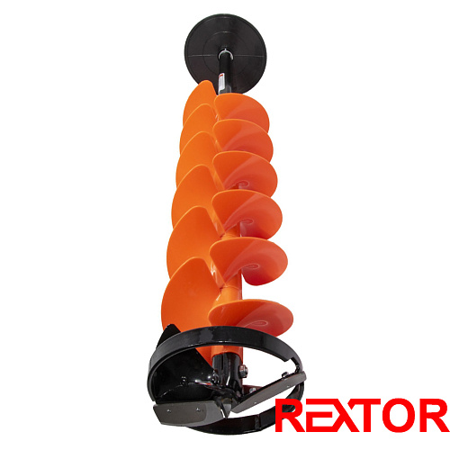 Шнек ледобура Rextor Thunderbolt пластиковый с адаптером 01