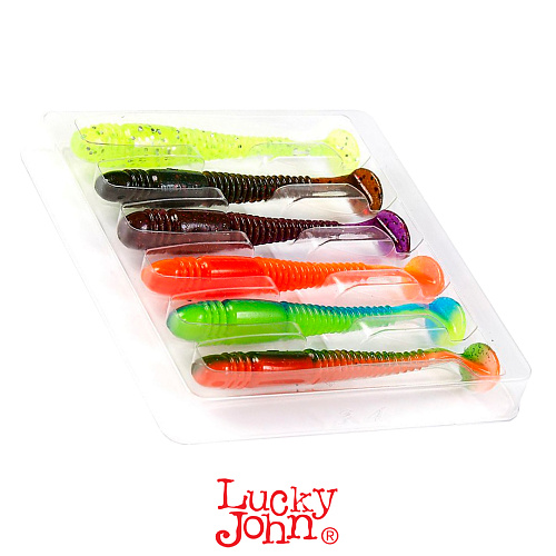 Виброхвост Lucky John Tioga 3.4 MIX1 0