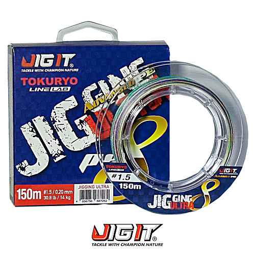 Шнур Jig It×Tokuryo Jigging Ultra X8 150м 5-Multi 03
