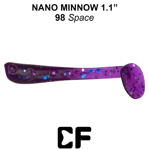 Виброхвост Crazy Fish Nano Minnow 1.1 98 6 0