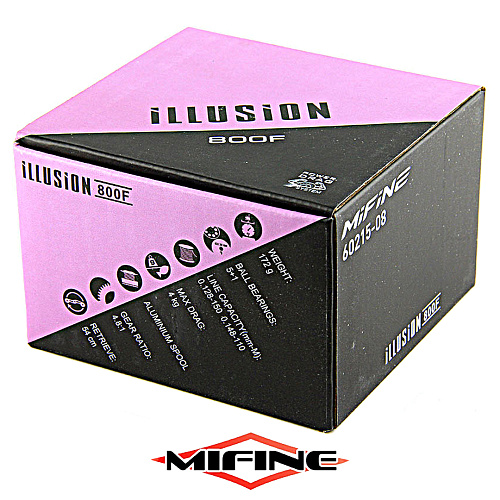 Катушка Mifine Illusion blue 04