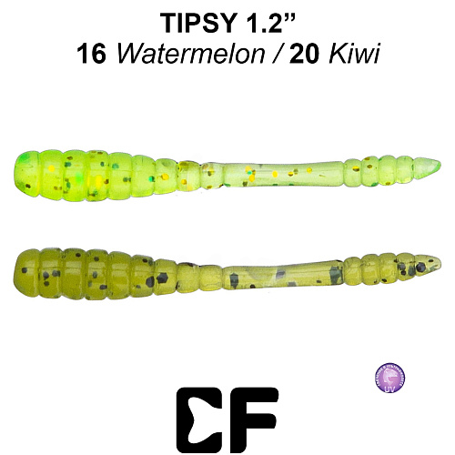 Червь Crazy Fish Tipsy 1.2 16 20 0