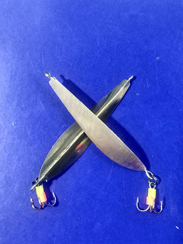 Блесна Гурьевский КМ Маропедка  90 серебро