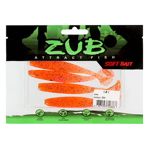 Виброхвост ZUB Izi 3.4-4 250 01