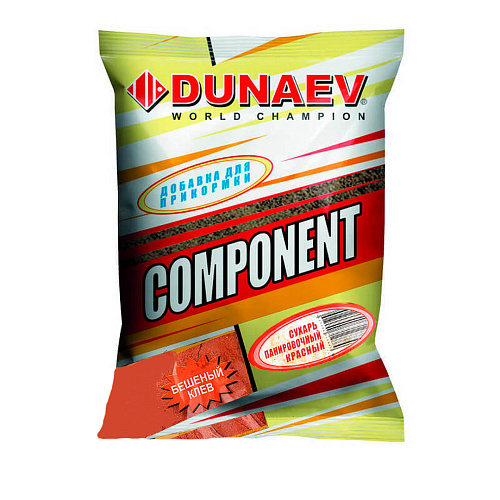 Прикормка Dunaev Компонент Сухарь Панировочный Красный