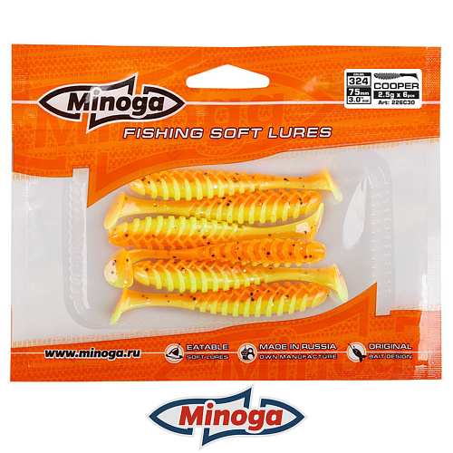 Виброхвост Minoga Cooper 324 3