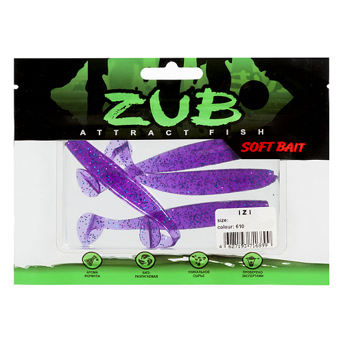 Виброхвост ZUB Izi 3.4-4 610 01