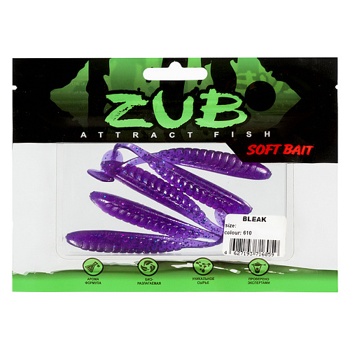 Виброхвост ZUB Bleak 4,0 610 01