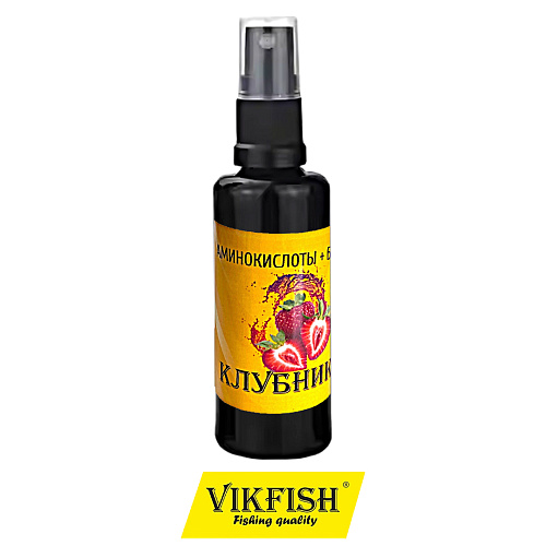 Арома VikFish спрей 50ml клубника