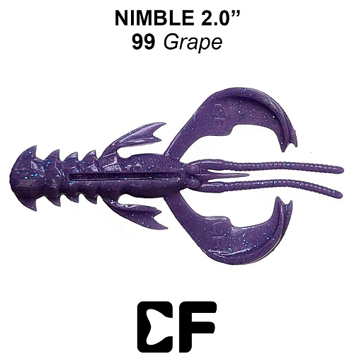 Рак Crazy Fish Nimble 2.0 плавающие 99 0