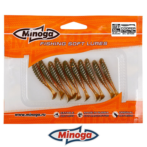 Виброхвост Minoga Cooper 027 3