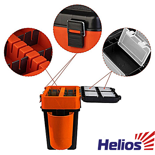 Ящик зима Helios FishBox двухсекционный 19L 21