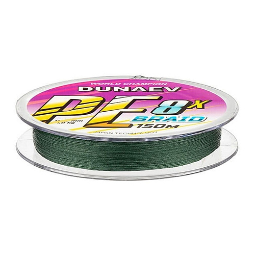 Шнур Dunaev Braid PE X8 Green 150m 002
