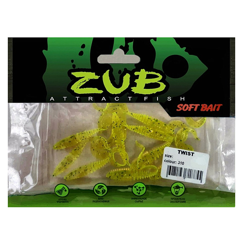 Твистер ZUB Twist 3,0-4,0 310 02