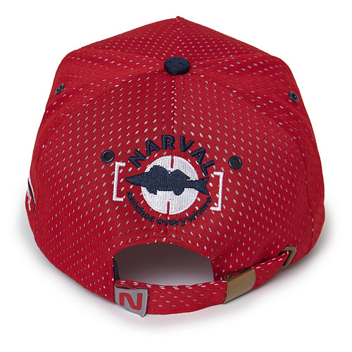 Кепка Narval Mesh Cap Red N в сетку 01