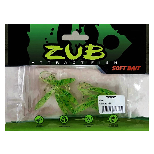 Твистер ZUB Twist 3,0-4,0 351 02