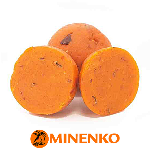 Бойлы Minenko вареные насадочные 14мм Orange Plum 03