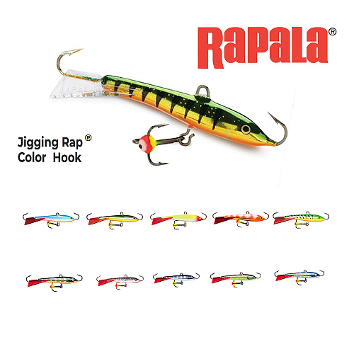 Балансиры Rapala Jigging Rap Color Hook баннер