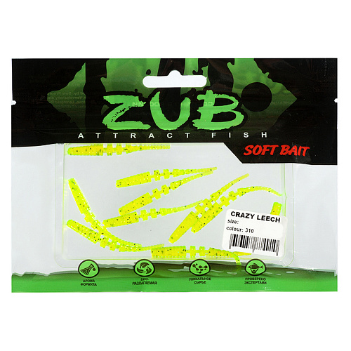 Червь ZUB Crazy Leech 2.0 310 01