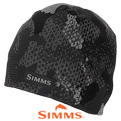 Шапка Simms Everyday Beanie (Hex Flow Camo Carbon) 00