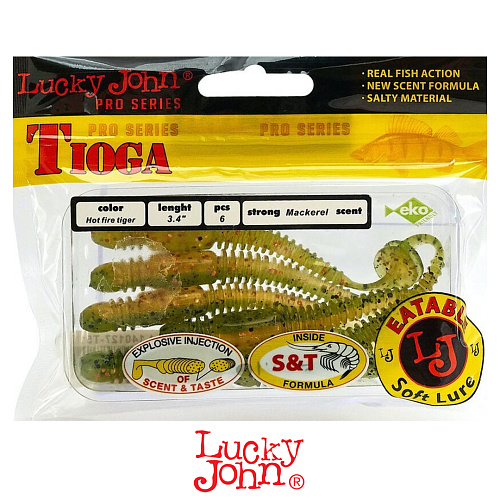 Виброхвост Lucky John Tioga 3.4 T51 1
