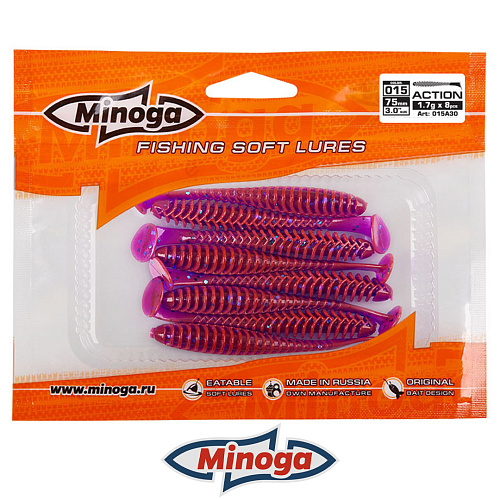 Виброхвост Minoga Action 015 3