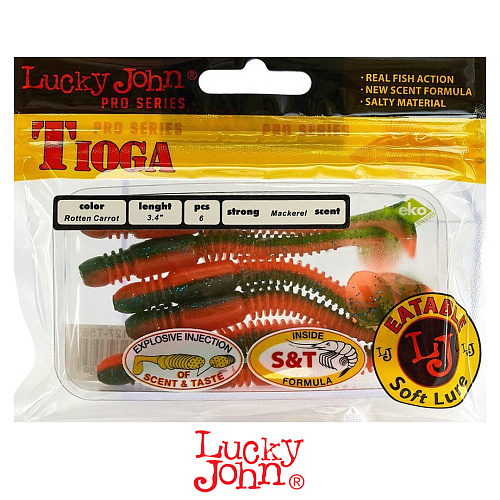 Виброхвост Lucky John Tioga 3.4 T56 1