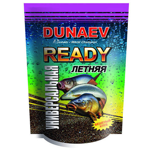 Прикормка Dunaev готовая Ready Универсальная Черная
