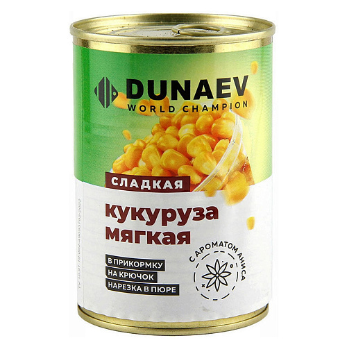 Кукуруза мягкая Dunaev мбанка 400гр. 04