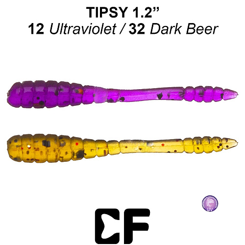 Червь Crazy Fish Tipsy 1.2 12 32 0
