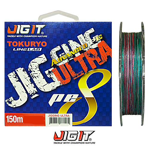 Шнур Jig It×Tokuryo Jigging Ultra X8 150м 5-Multi 02