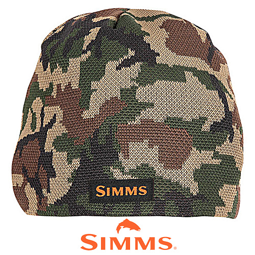 Шапка Simms Everyday Beanie (Woodland Camo) 00
