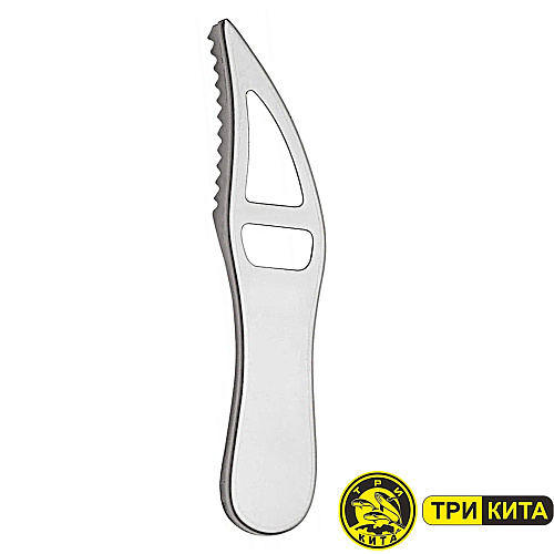 Рыбочистка Три Кита оцинкованная 00
