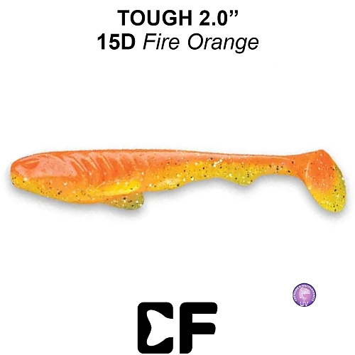 Виброхвост Crazy Fish Tough 2.0 15 0