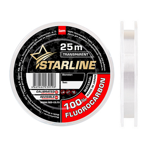 Флюорокарбон Iam Starline 25m 002