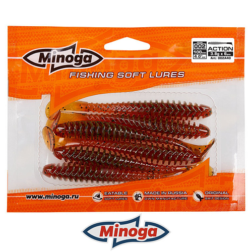 Виброхвост Minoga Action 002 3