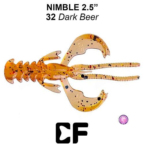 Рак Crazy Fish Nimble 2.5 32 0