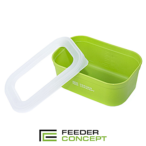 Коробка Feeder Concept для наживки с открытой крышкой 03