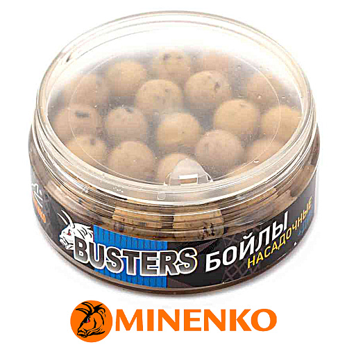 Бойлы Minenko Busters варёные в дипе 14мм (Tiger Nut) 01
