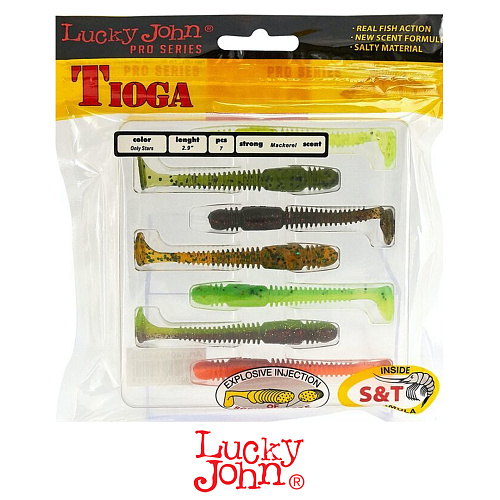 Виброхвост Lucky John Tioga 2.9 MIX2 1