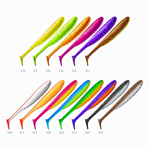 Виброхвост ZUB Bleak 4,0 000 00