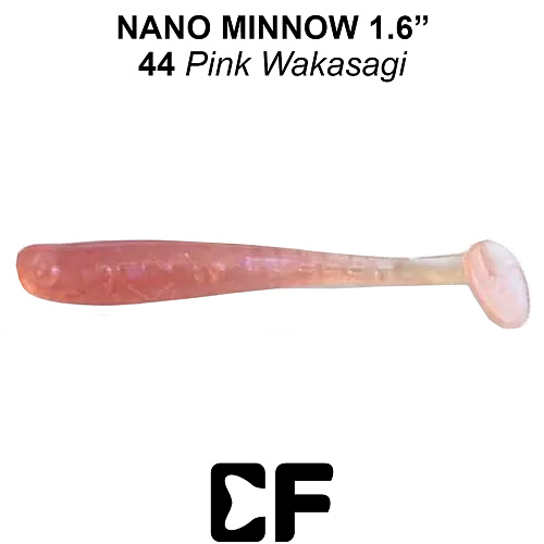 Виброхвост Crazy Fish Nano Minnow 1.6 44 0