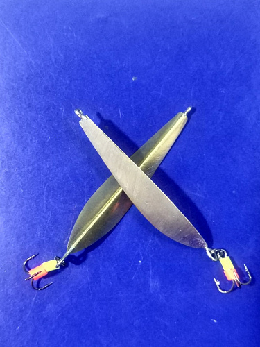 Блесна Гурьевский КМ Маропедка  90 латунь