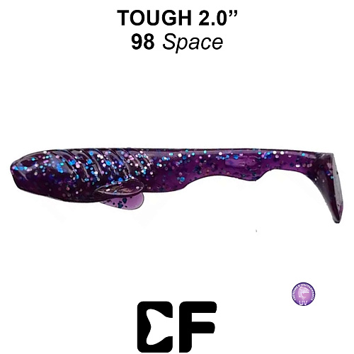 Виброхвост Crazy Fish Tough 2.0 98 0