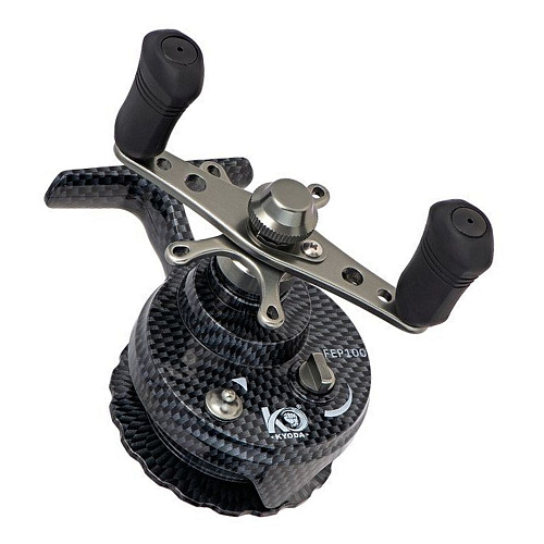 Катушка зима Kyoda Fisher FEG100 шпуля пластик 03